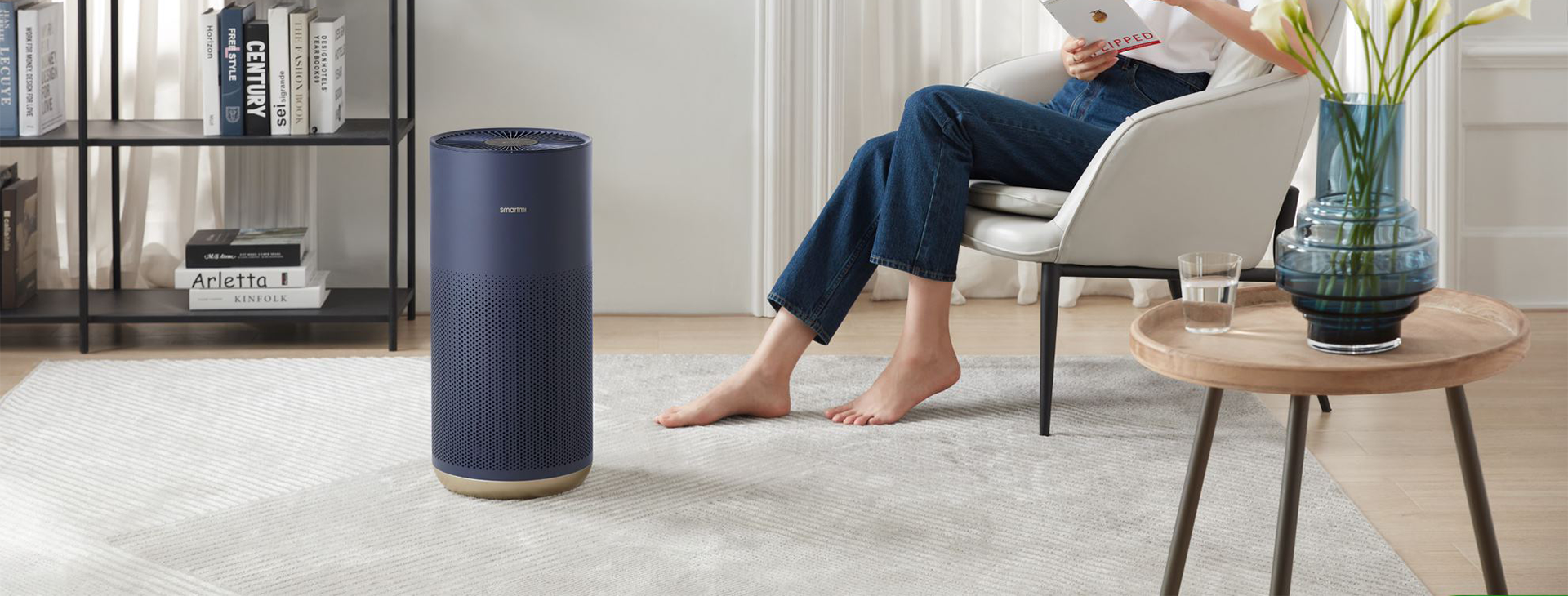 Smartmi P2: Advanced HEPA & UV Purification for Clean, Healthy Air
