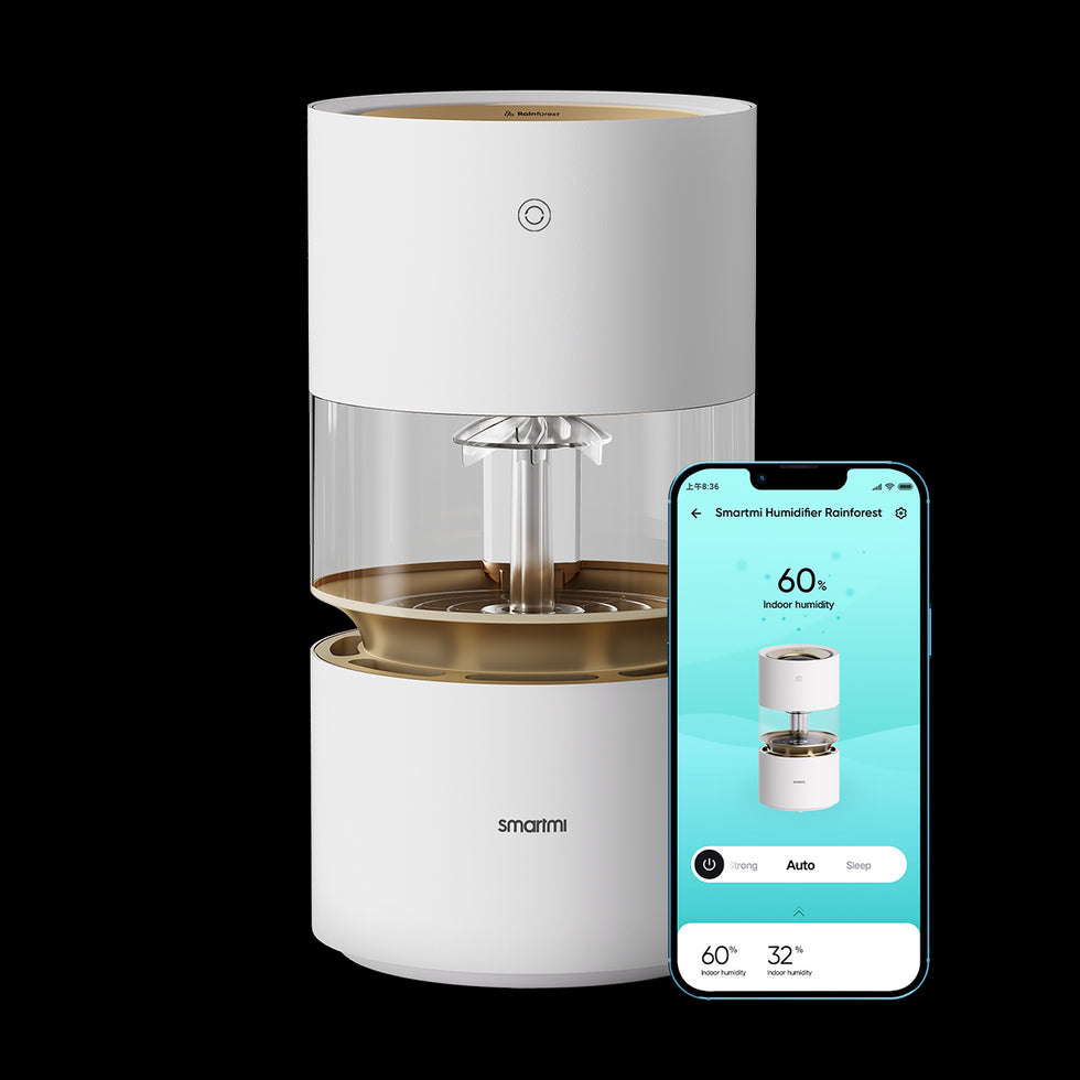 Humidifier Medium Smartmi Rainforest: Top-Fill, Mist-Free Humidifier for Homes
